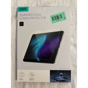 ESR Tempered Glass Screen Protector for iPad Tablet Open Box 1 Protector